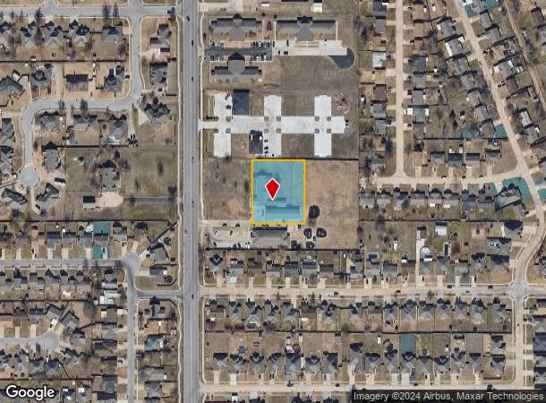  1220 S Santa Fe Ave, Moore, OK Parcel Map