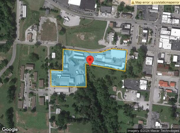  205 Livingston Ave, Jamestown, TN Parcel Map