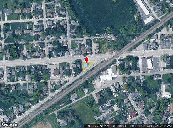  203 W Main St, West Jefferson, OH Parcel Map