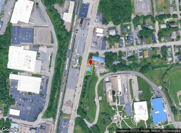  702 W Boylston St, Worcester, MA Parcel Map