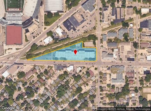  1402 S Regent St, Madison, WI Parcel Map