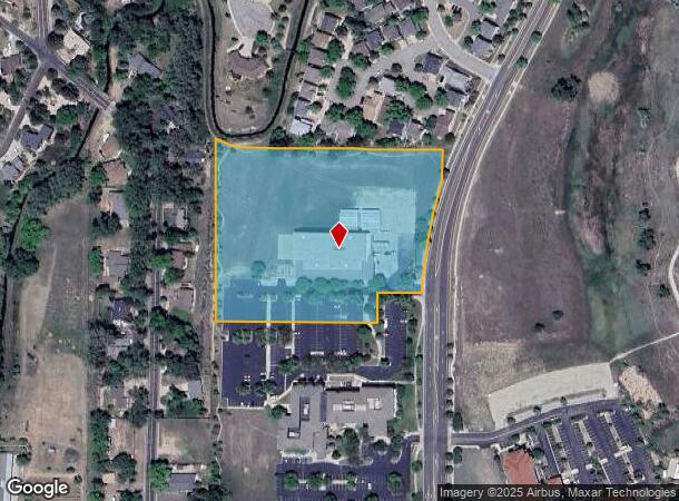 1615 Cascade Ave, Loveland, CO Parcel Map