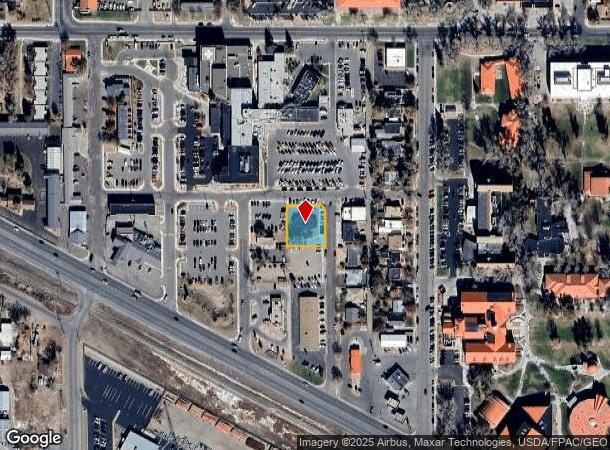 201 Carson Ave, Alamosa, CO Parcel Map