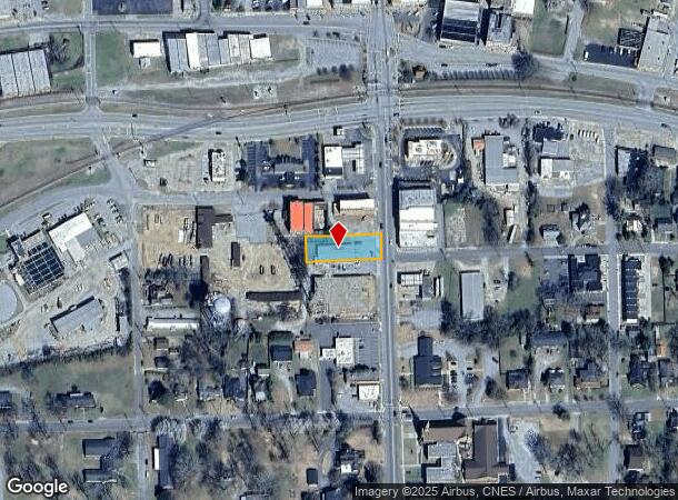 206 S Broad St, Clinton, SC Parcel Map
