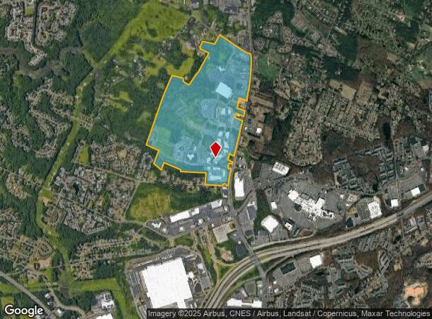 100 Evergreen Way, South Windsor, CT Parcel Map