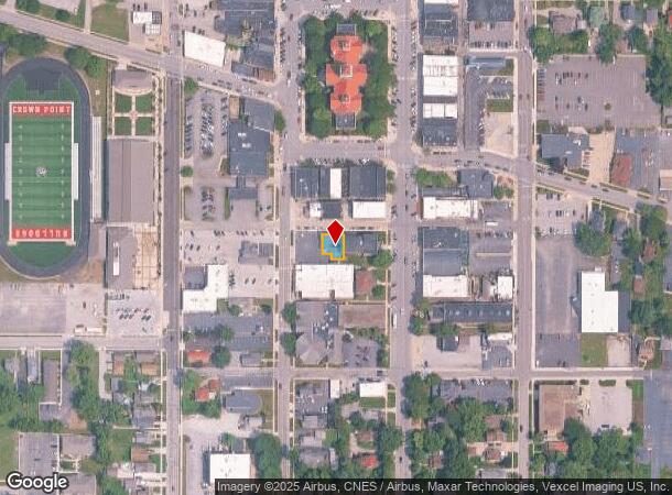 111 W Hack Ct, Crown Point, IN Parcel Map