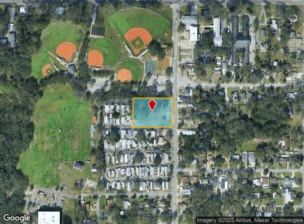  6718 N Rome Ave, Tampa, FL Parcel Map