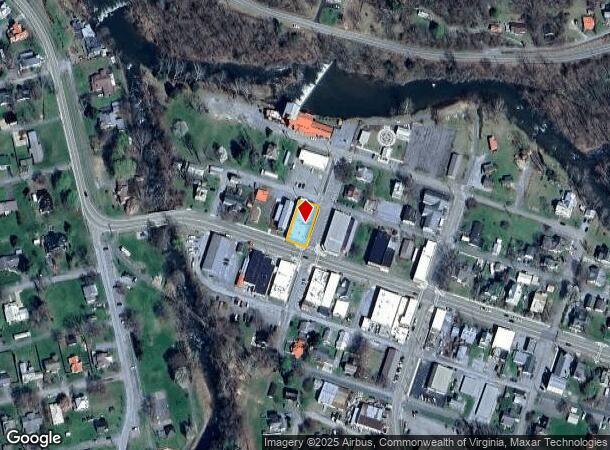 201 W Laurel Ave, Damascus, VA Parcel Map