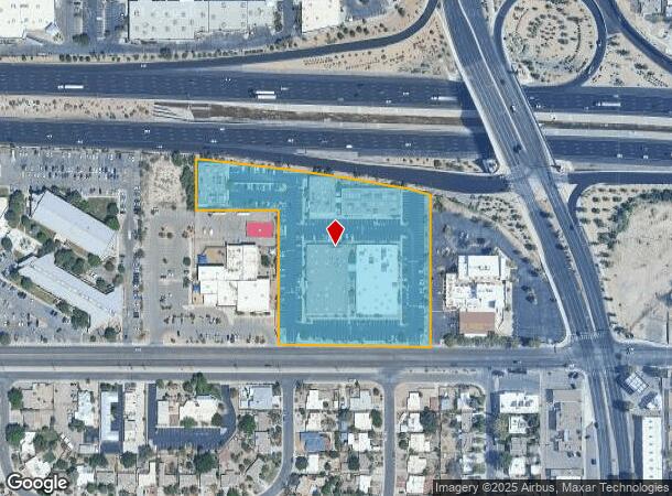  5001 Indian School Rd Ne, Albuquerque, NM Parcel Map