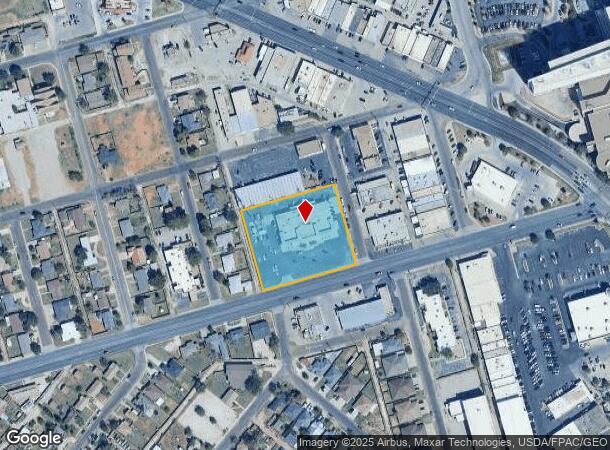  2506 W Illinois Ave, Midland, TX Parcel Map
