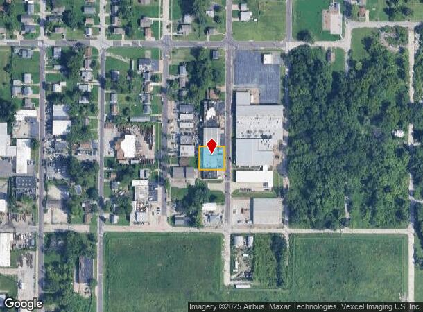 5929 Jackson Ave, Saint Louis, MO Parcel Map
