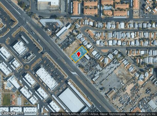 2909 Fremont St, Las Vegas, NV Parcel Map