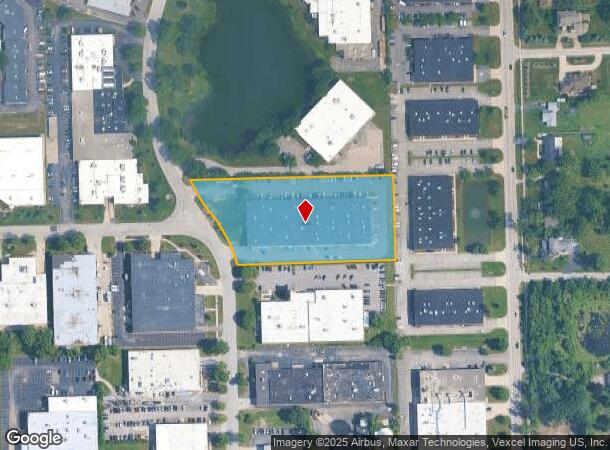  281 Shore Dr, Burr Ridge, IL Parcel Map