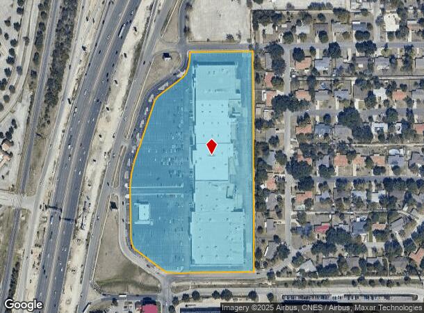  8540 Fourwinds Dr, Windcrest, TX Parcel Map