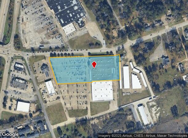  2912 Brentwood Dr, Lufkin, TX Parcel Map