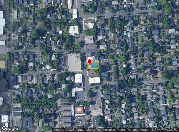  6422 Se Milwaukie Ave, Portland, OR Parcel Map