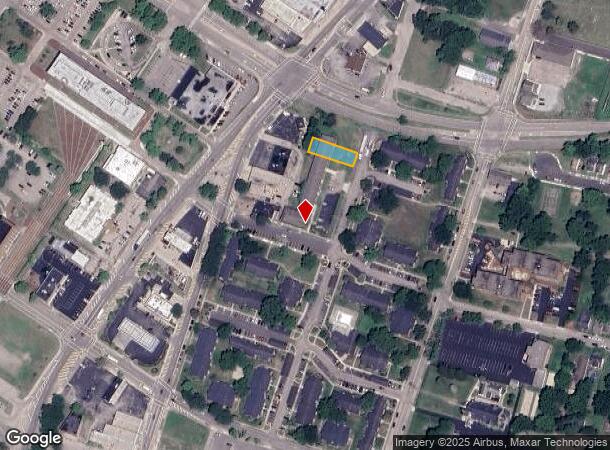  1311 Columbia Ave, Middletown, OH Parcel Map