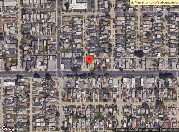  2927 W Florence Ave, Los Angeles, CA Parcel Map