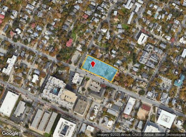 1214 W 6Th St, Austin, TX Parcel Map