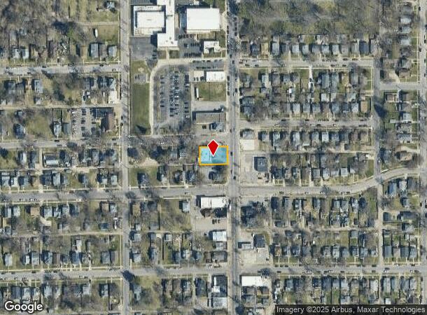  1827 Miami St, South Bend, IN Parcel Map