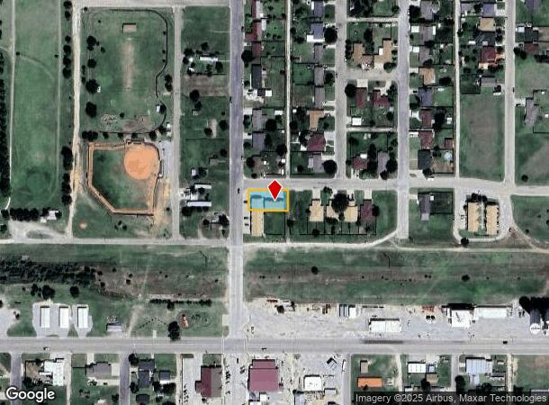  N Main St At Gatewood Dr, Booker, TX Parcel Map