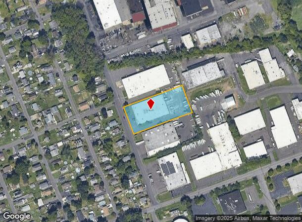  1117 Cedar Ave, Croydon, PA Parcel Map