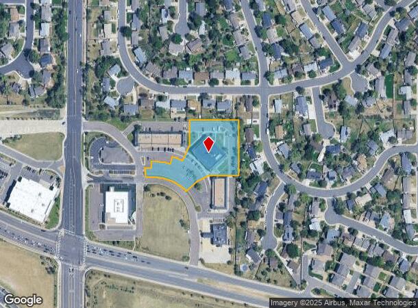  20971 E Smoky Hill Rd, Aurora, CO Parcel Map