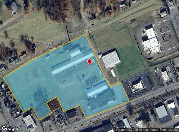  933 Columbia Blvd, Bloomsburg, PA Parcel Map