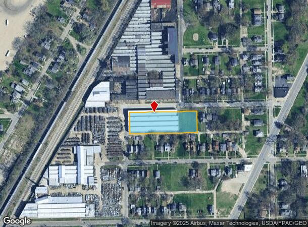 963 Wall St, Toledo, OH Parcel Map