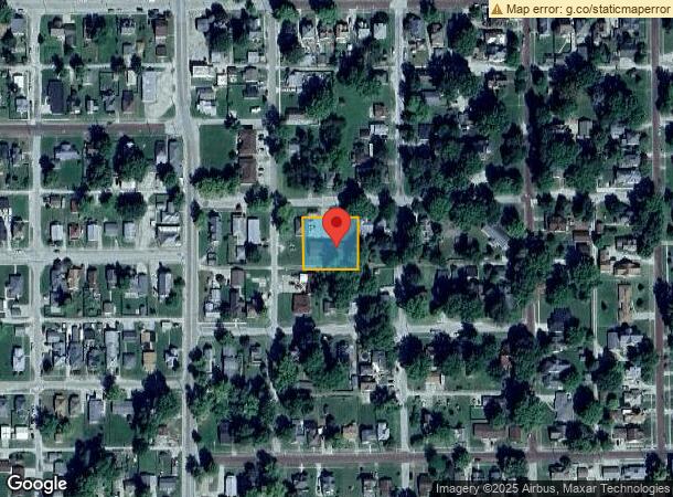  510 W Maple St, Taylorville, IL Parcel Map