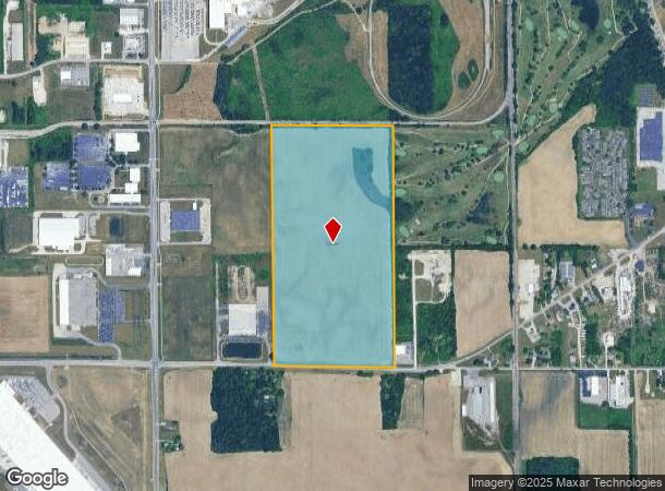  900 Blk W Fuson Rd Thru 1200 Blk W Fuson Rd Thru 1200 Rd, Muncie, IN Parcel Map