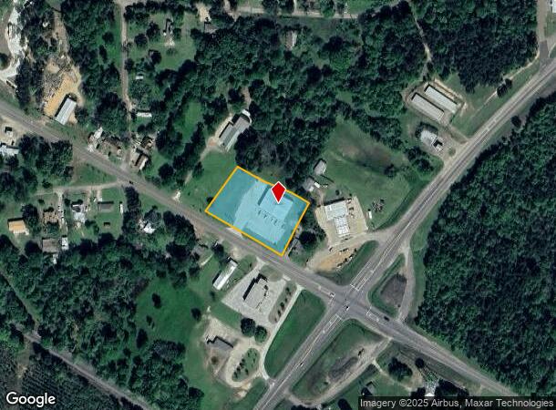 Main St, Avinger, TX Parcel Map