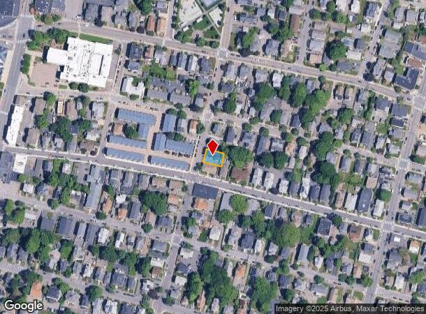 122 Lowell St, Waltham, MA Parcel Map