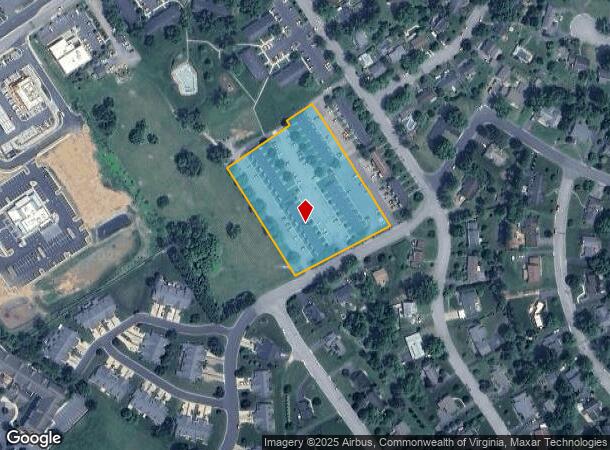 1020 Alston Ct, Waynesboro, VA Parcel Map