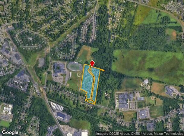  1 Revere Dr, Bloomfield, CT Parcel Map