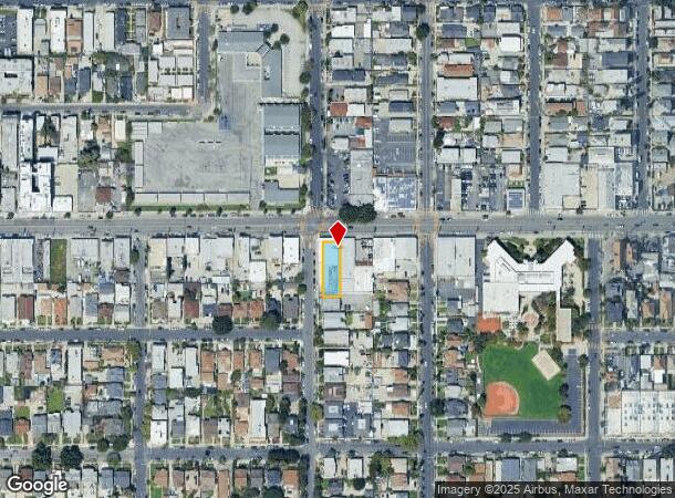 2958 W Pico Blvd, Los Angeles, CA Parcel Map