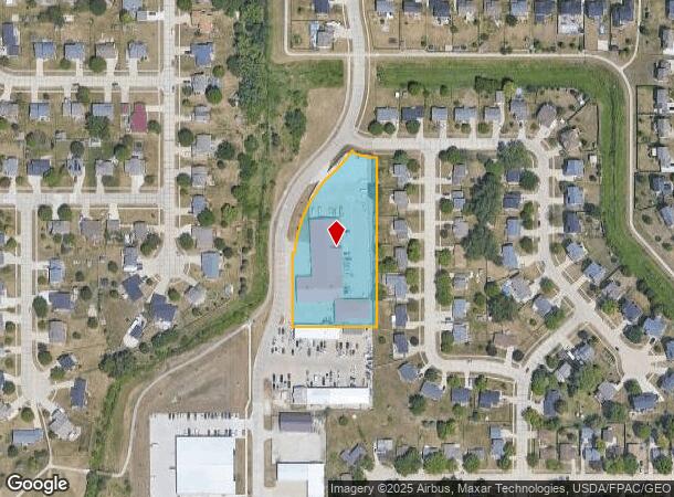 1101 Ne Main St, Grimes, IA Parcel Map