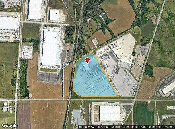 1 Witt Rd, Lancaster, TX Parcel Map