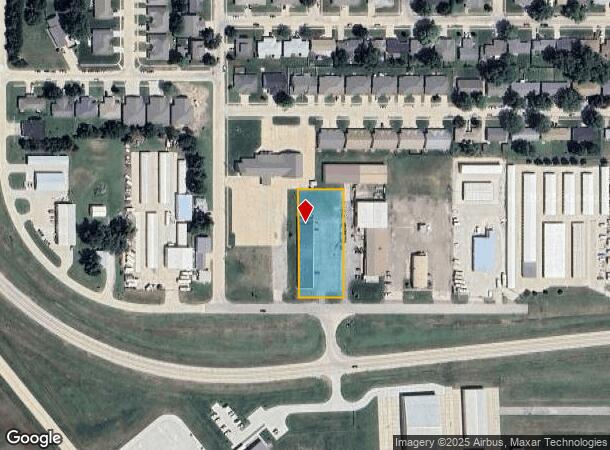  1750 W 23Rd St, Fremont, NE Parcel Map