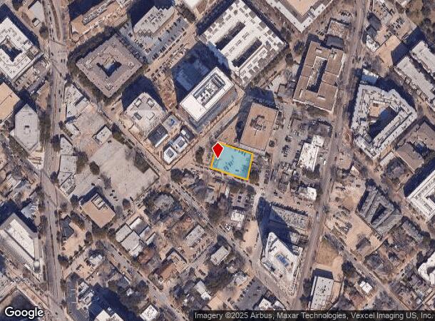 2718 Boll St, Dallas, TX Parcel Map