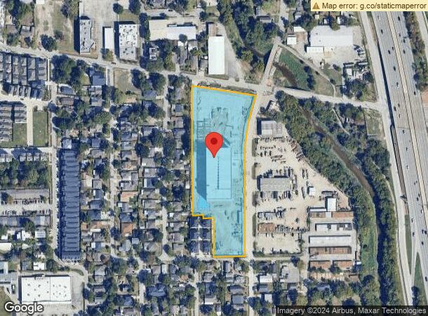  1617 Enid St, Houston, TX Parcel Map