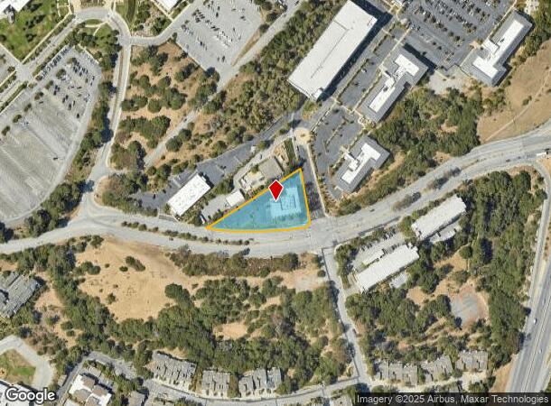  3190 Clearview Way, San Mateo, CA Parcel Map