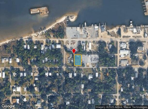1122 Chaumont Ave, Dauphin Island, AL Parcel Map