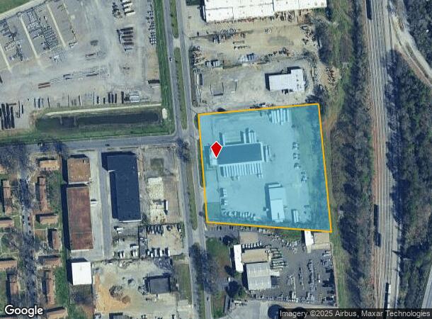  1608 Commerce Rd, Richmond, VA Parcel Map