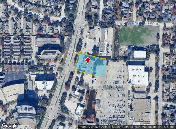 18410 Preston Rd, Dallas, TX Parcel Map