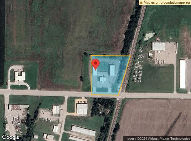  827 E Hubbard Rd, Ponca City, OK Parcel Map