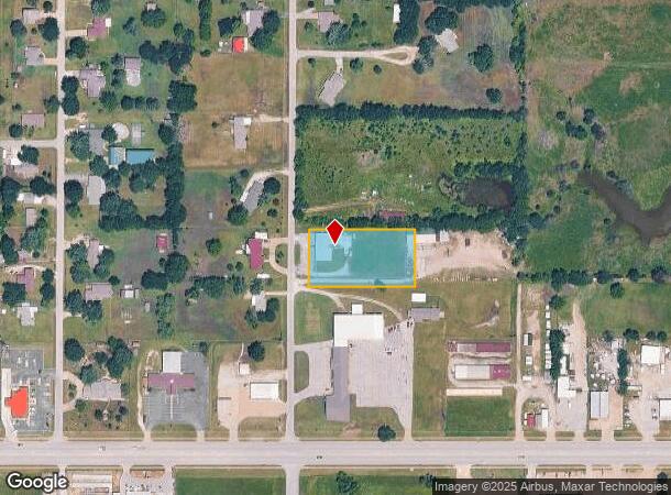  110 N Choctaw Rd, Skiatook, OK Parcel Map