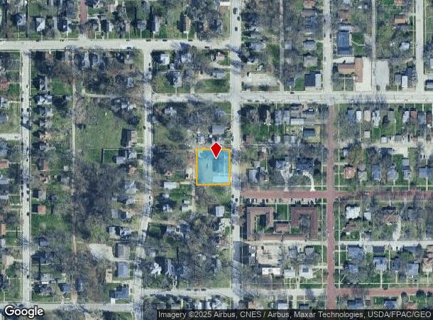 1112 Bridge Ave, Davenport, IA Parcel Map