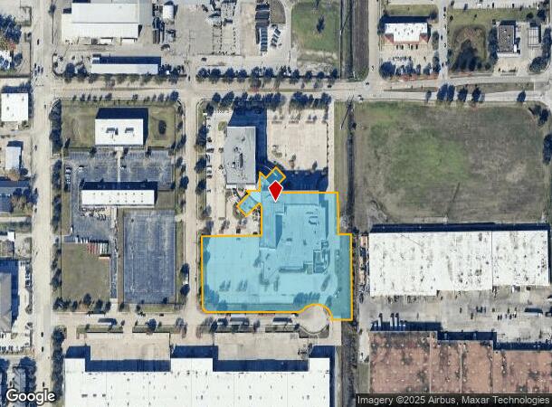 1120 Business Center Dr, Houston, TX Parcel Map
