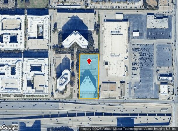  5525 Lyndon B Johnson Fwy, Dallas, TX Parcel Map